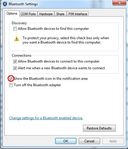 Bluetooth device control windows 10