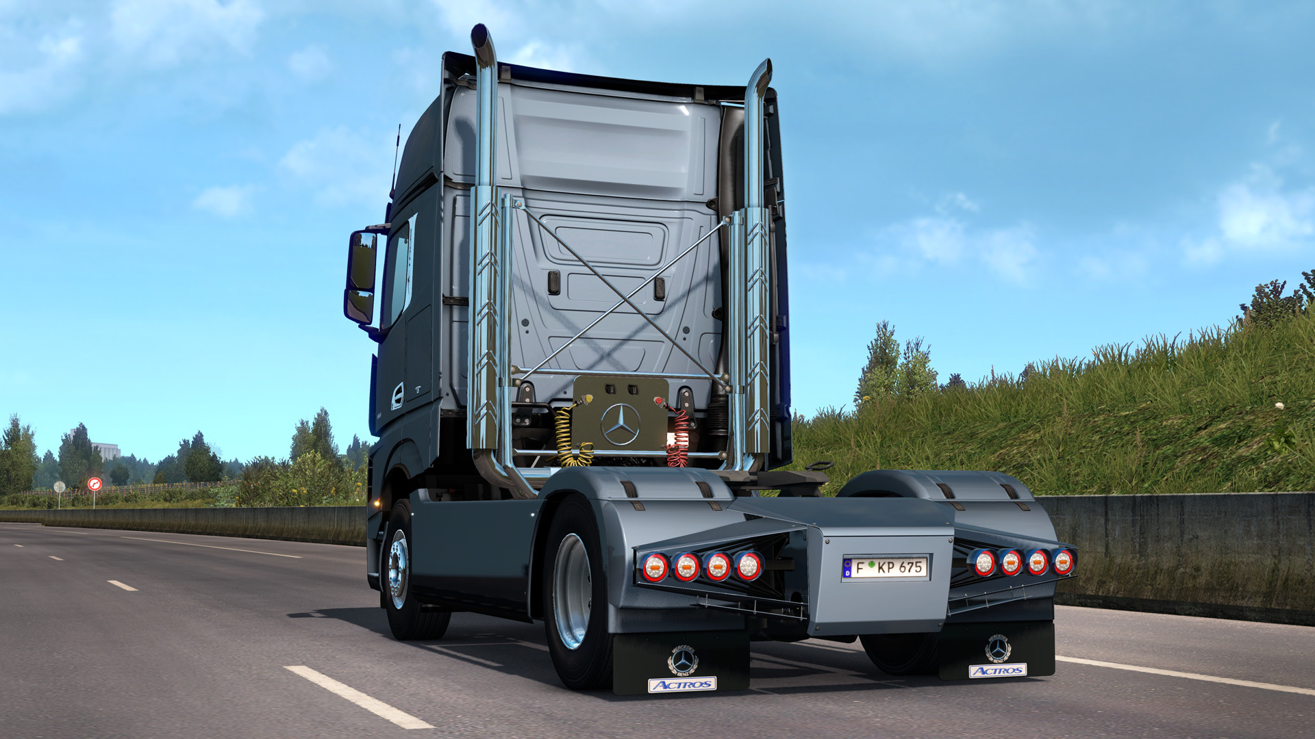 Euro Truck Simulator 2 - Actros Tuning Pack For Mac